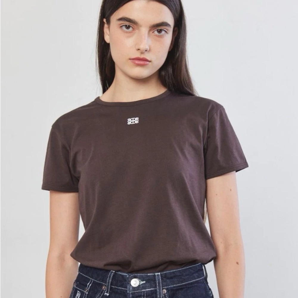 Dark Chocolate Fitted Tee